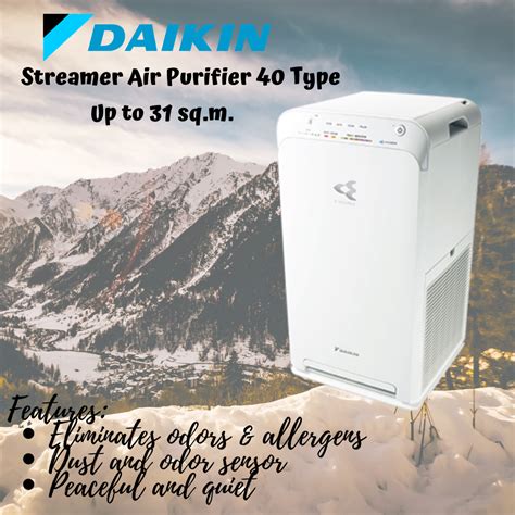 Daikin Streamer Air Purifier 40 Type PRECISTO INDUSTRIAL TRADING