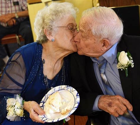Love Laughter And Daily Kiss The Hallmarks Of Batavia Couples 75 Year