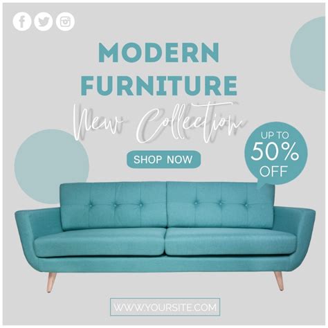 Furnitures Poster Template Postermywall