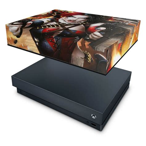 Xbox One X Capa Anti Poeira Arlequina Harley Quinn B Pop Arte Skins