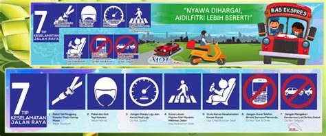 Memahami bahaya dan risiko yang terdapat di dalam persekitaran <b>jalan raya, mempelajari dan menggunakan kemahiran <b>keselamatan. Contoh Lukisan Poster Keselamatan Jalan Raya | Cikimm.com