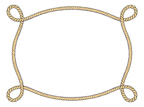Western Rope Border Clipart Clip Art Library
