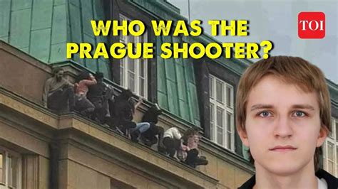 Prague University Shooting 24 Year Old David Kozak Kills Father