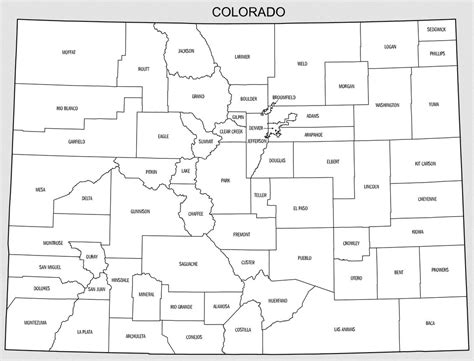 Free Printable Map Of Colorado And 20 Fun Facts About Colorado
