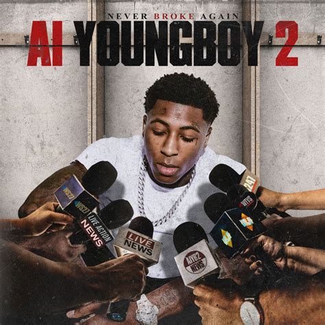 Youngboy Never Broke Again Ai Youngboy 2 Album Cover Poster Lost