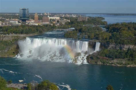 American Falls At Niagara Falls From Canada Photograph By Rd Erickson
