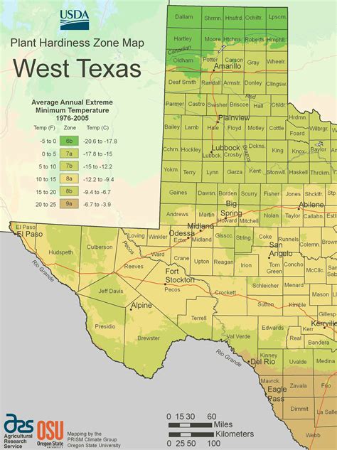 West Texas Map