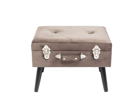 Suitcase Stool With Storage Space By Kare Design