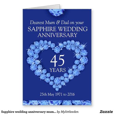 45th Wedding Anniversary T Ideas For Parents 45th Wedding