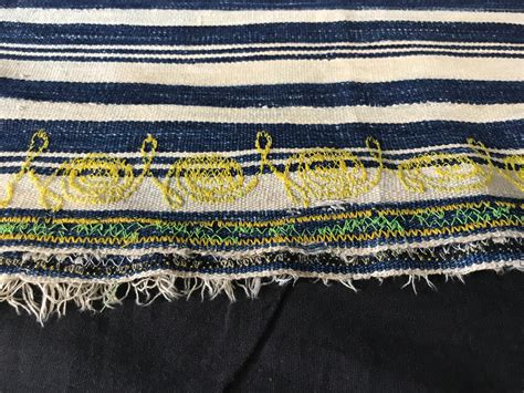 Vintage Burkina Faso Indigo Textile
