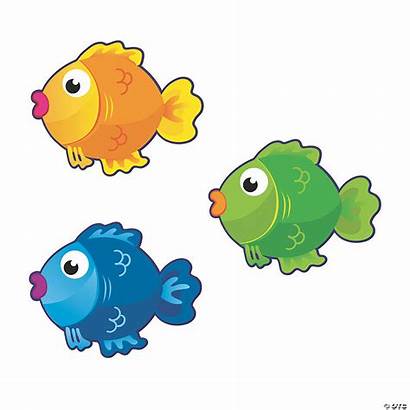 Fish Cutouts Board Bulletin Clipart Cartoon Clip