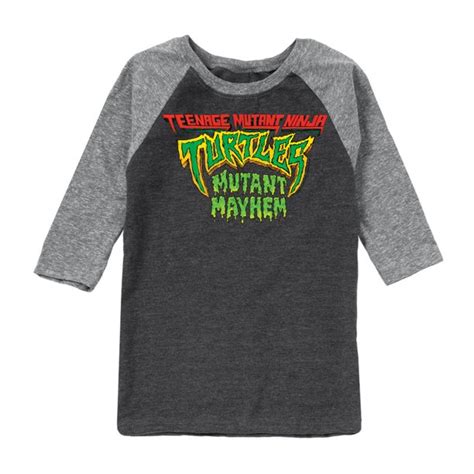 Teenage Mutant Ninja Turtles Mutant Mayhem Movie Logo Toddler And