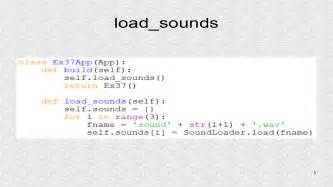 Mobile Programming In Python Sound
