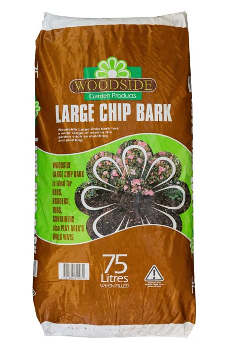 Woodside Large Chip Bark Mulch L Noblewood Garden Store