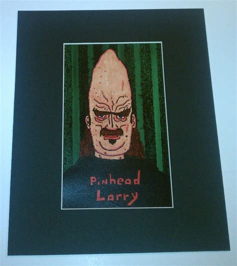 Items Similar To Pinhead Larry Reproduction Matted Reproduction 8x10 On