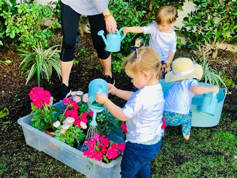 Water Play Watering Plants With Toddlers Sensory Activities Toddlers