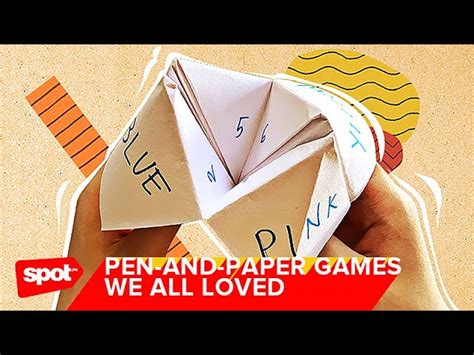 Games To Play When Bored On Paper Tutor Suhu