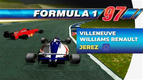 F1 97 Ps1 Gameplay Jerez Jacques Villeneuve Youtube