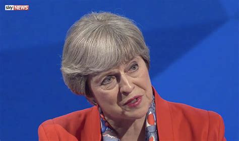 Election Debate 2017 Theresa May Defends Social Care Reforms Politics News Uk