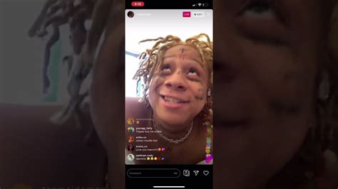 Trippie Redd Instagram Live With Rich Brian Shows Off Crib Collabs