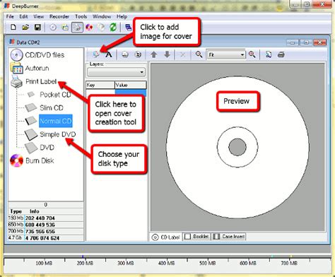 How To Create A Cd Cover Cd Burning Dvd Burn