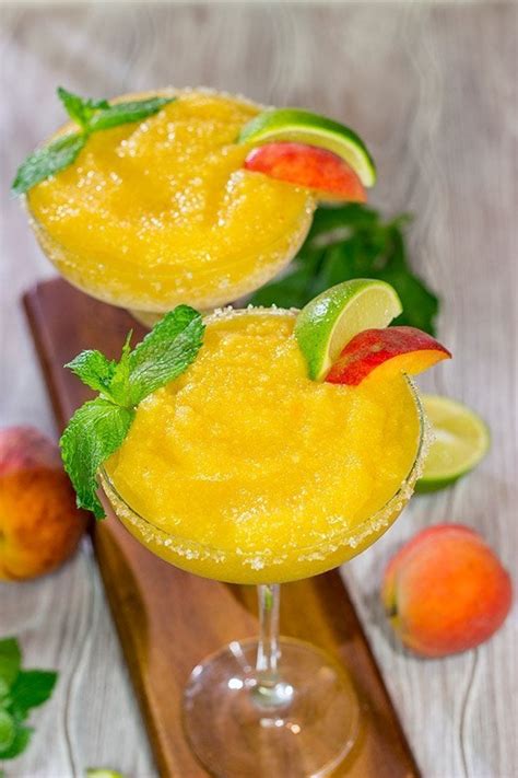 Peach Margarita The Best Summer Cocktails To Make At Home Popsugar Food Photo 29
