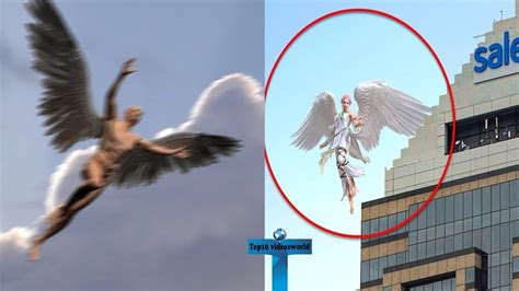 Top 10 Angels Caught On Camera Flying And Spotted In Real Life Angel Sigh