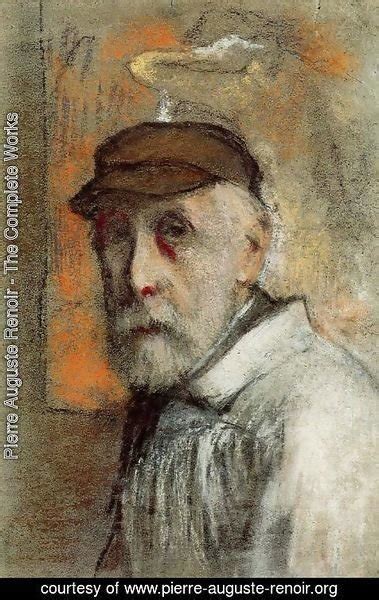 Pierre Auguste Renoir Self Portrait I Painting Reproduction Pierre