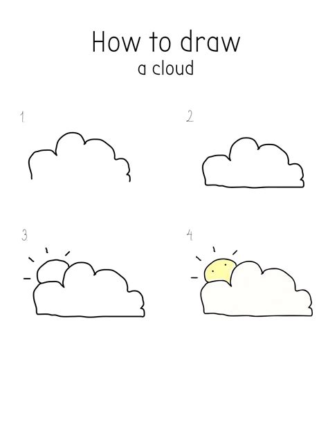 How To Draw Cumulus Clouds For Kids ☁️ 15 Facts About Clouds