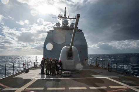 Uss Normandy Arrives In Piraeus Greece Us Naval Forces Europe And