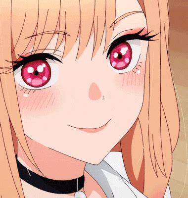 Anime Girl Smiling Gif