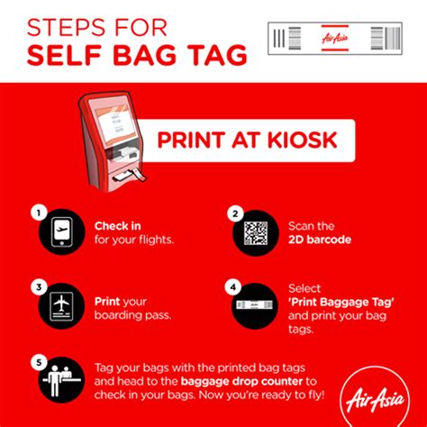 Avail air asia india web check in facility to get boarding pass and proceed directly at the airport. AirAsia 推出Self Print Baggage Tag服务 | LC 小傢伙綜合網