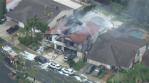 5 Dead After Small Plane Crashes Into Yorba Linda Neighborhood Ktla