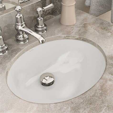 Explore unique fine art, craft & design for your home and wardrobe. Dhima Vitreous China Oval Undermount Bathroom Sink with Overflow & Reviews | Joss & Main