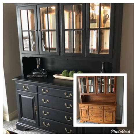 One step paint creates beauty in one easy step without stripping, sanding, or priming. Amy Howard at Home has THE best BLACK paint on the market hands down. LOVED painting this China ...