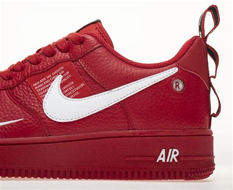 Buty Damskie Nike Air Force 1 Low 07 Lv8 Red Aj7747 600 Nike Air