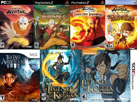 Nickelodeon Games Avatar The Last Airbender Caqwepinoy