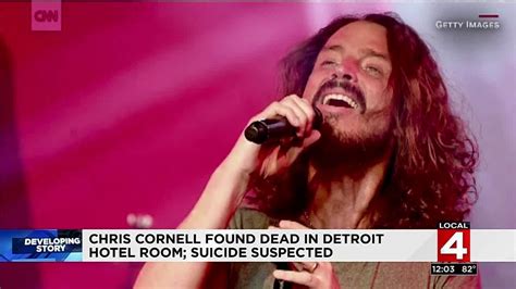 Rocker Chris Cornell Dies Following Show In Detroit Suicide