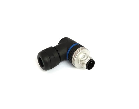 M12 Connectors Female Or Male Right Angle Polyamide Screw Terminal