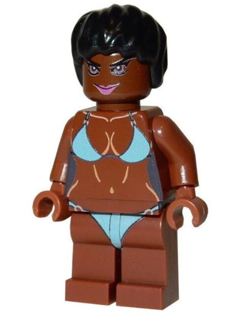 New Lego Custom Printed Louise Vyent Si Bikini Swimsuit Model Minifigure Ebay