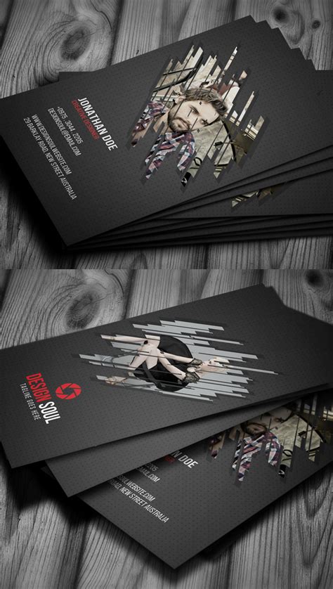 Digital business cards are quickly replacing their paper counterparts. Modern Business Card PSD Templates: 27 New Design | Design | Graphic Design Junction