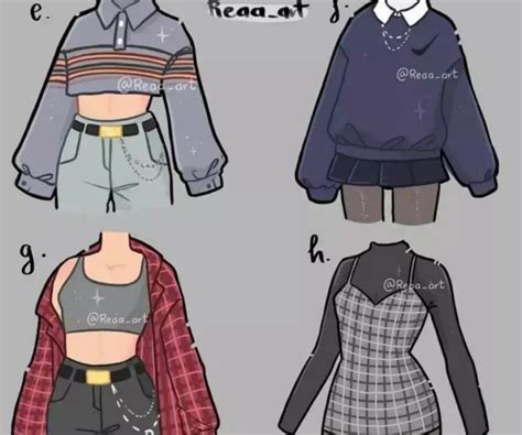 Draw Outfits Sketches Archives Atinydreamer