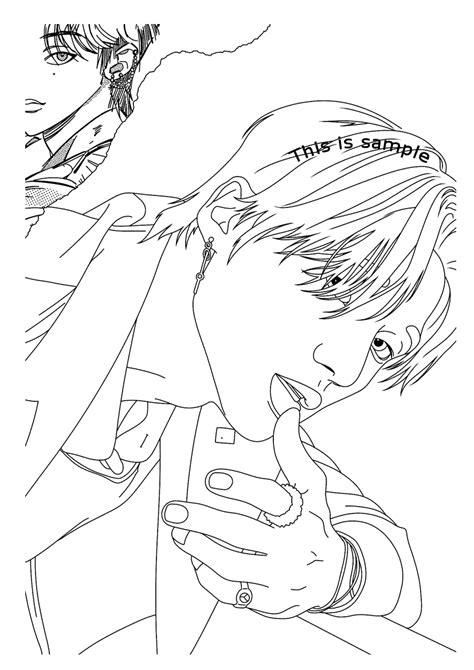 Ateez Coloring Pages