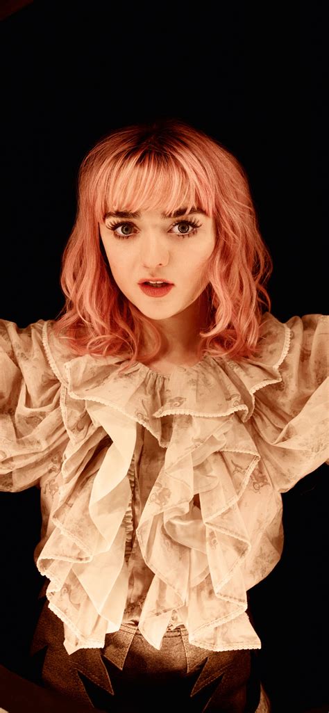 1242x2688 2019 Maisie Williams 8k Iphone Xs Max Hd 4k Wallpapers