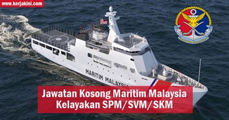 Jawatan laskar kelas ii maritim. Jawatan Kosong di Maritim Malaysia - 150 Kekosongan ...