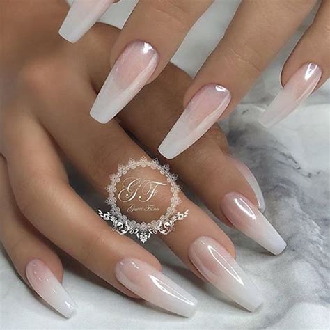 60 Elegant French Fade Nail Art Designs And Ideas Faded Nails French