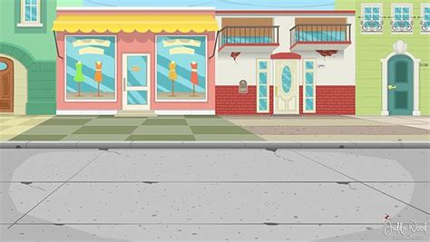Celty has no head and perceives via. Street Vector Backgrounds on Behance | Vector background, Anime background, Cartoon background