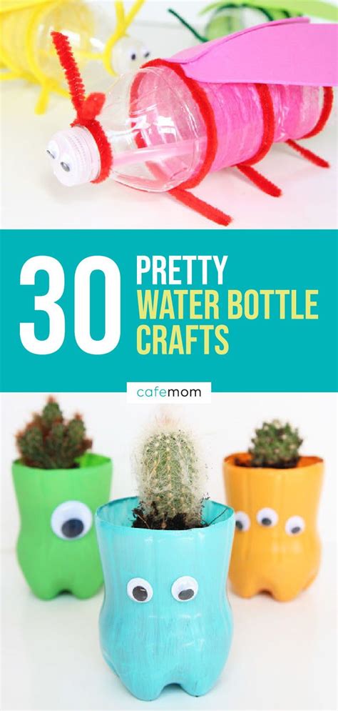 30 Water Bottle Crafts That Are Actually Pretty Water Bottle Crafts