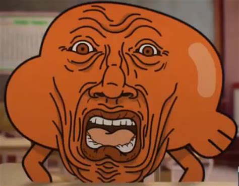 Darwins Horror Face The Amazing World Of Gumball Know Your Meme