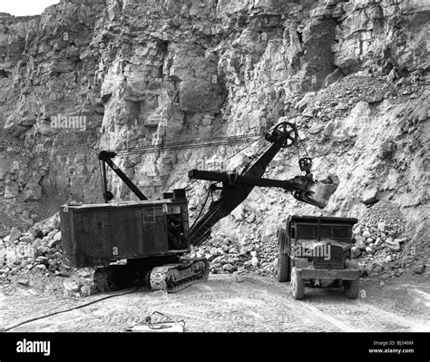 Steetley Limestone Quarry Kadeby Doncaster South Yorkshire 1955